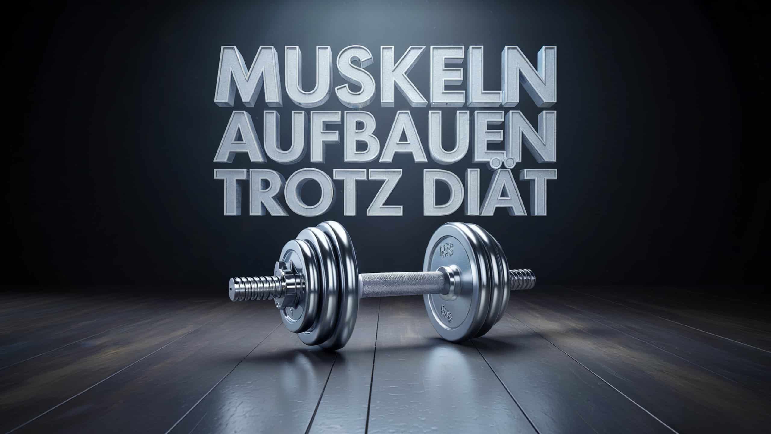 Muskeln aufbauen trotz Diät
