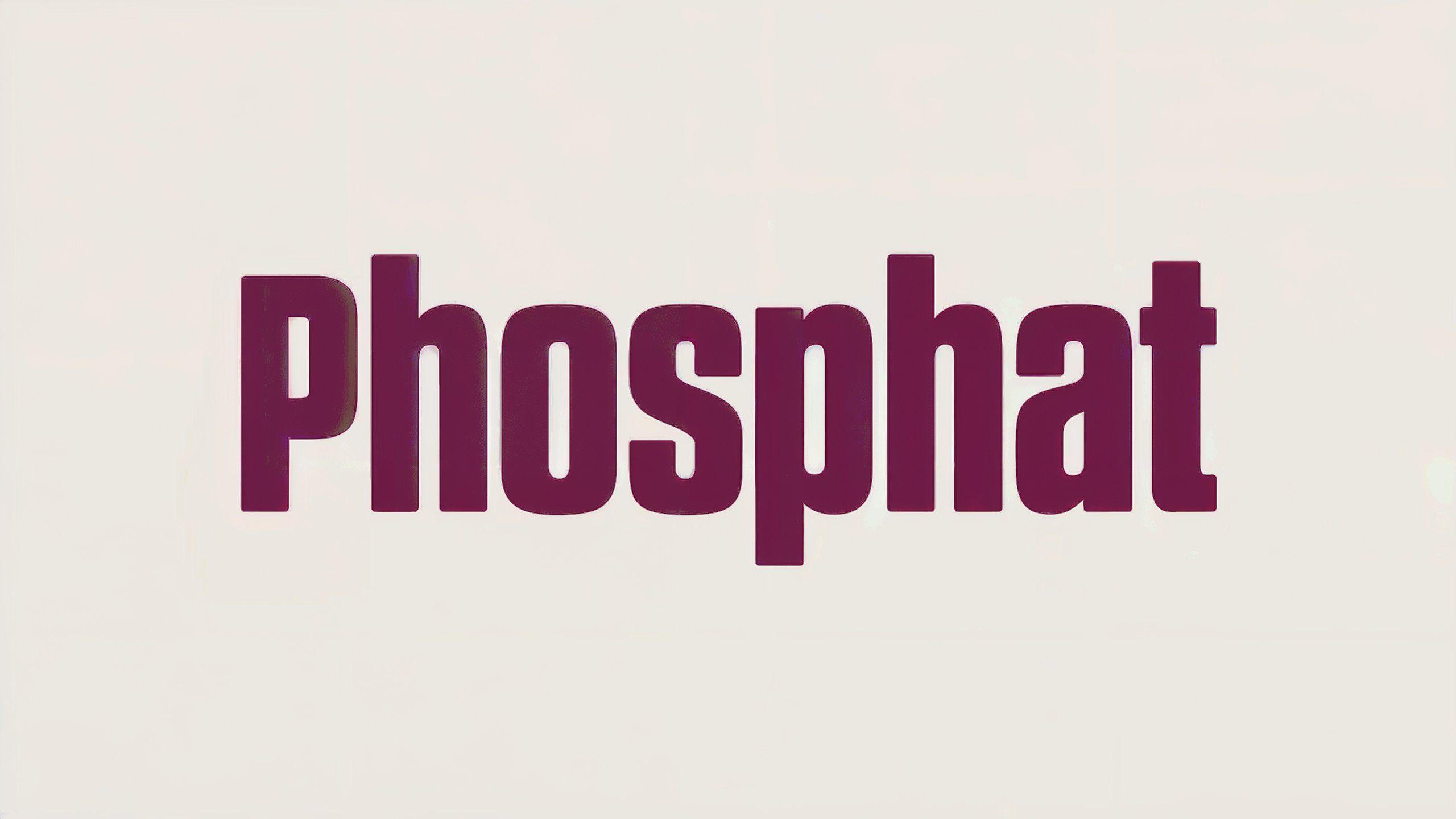 Phosphat
